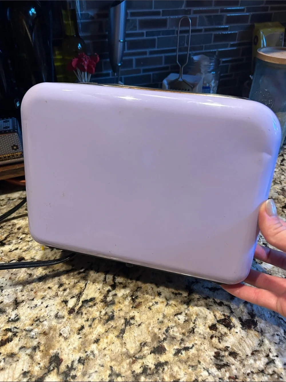Kate Spade Lenox Pastel Purple 2-Slot Toaster